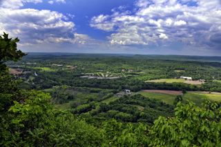 Talcott Mountain State Park, CT looking West.