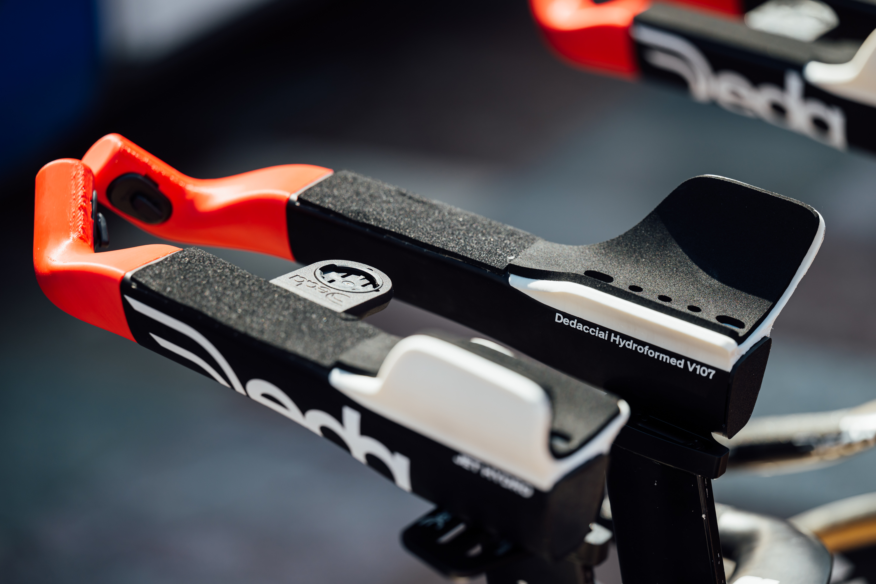 Close up of bike tech found at the Giro d'Italia 2025