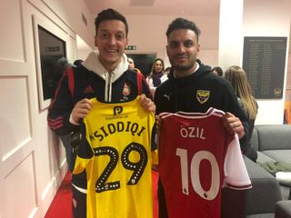 MesutOzil_ KashifSiddiqi Shirt Swap_