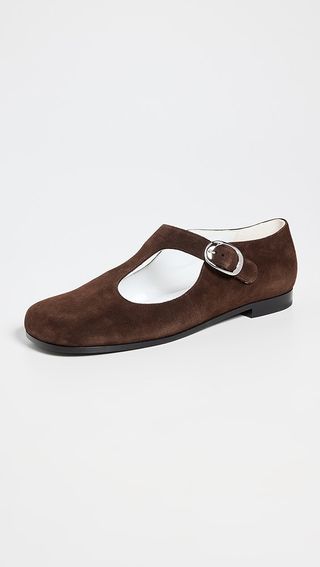 Tory Burch Violet T Strap Flats