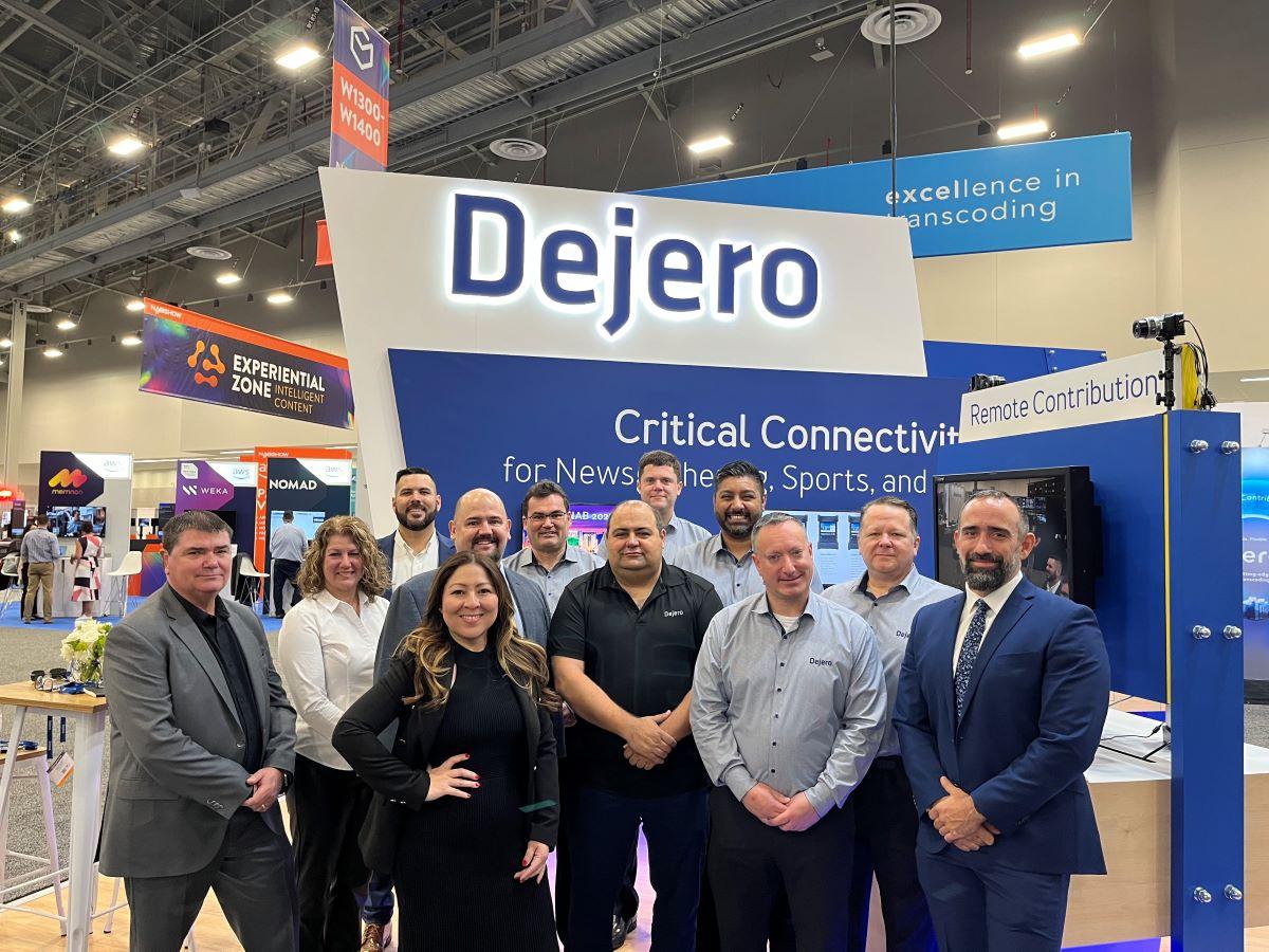 Dejero staff at NAB Show