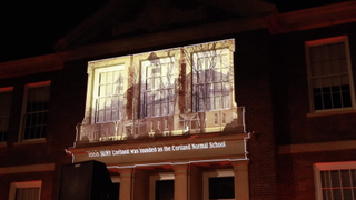 The 2018–19 academic year marked the 150th birthday of the State University of New York (SUNY) Cortland. The school marked the sesquicentennial anniversary with an ongoing nighttime celebration featuring projection mapping. Leveraging Sony’s 9,000-lumen VPL-FHZ90L Z-Phosphor laser light source projector, the school projected a living timeline of university milestones onto the side of one of the campus’ most prominent structures. (Editor’s note: The installation now includes a newer model of this projector.)