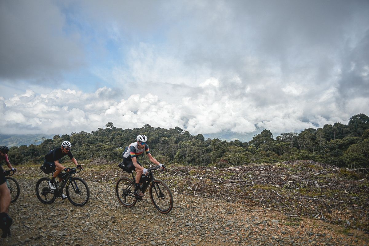 Scenery on stage 2 of Transcordilleras Rally Colombia