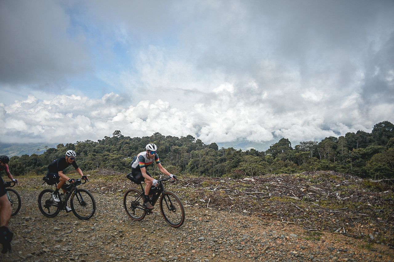 Scenery on stage 2 of Transcordilleras Rally Colombia