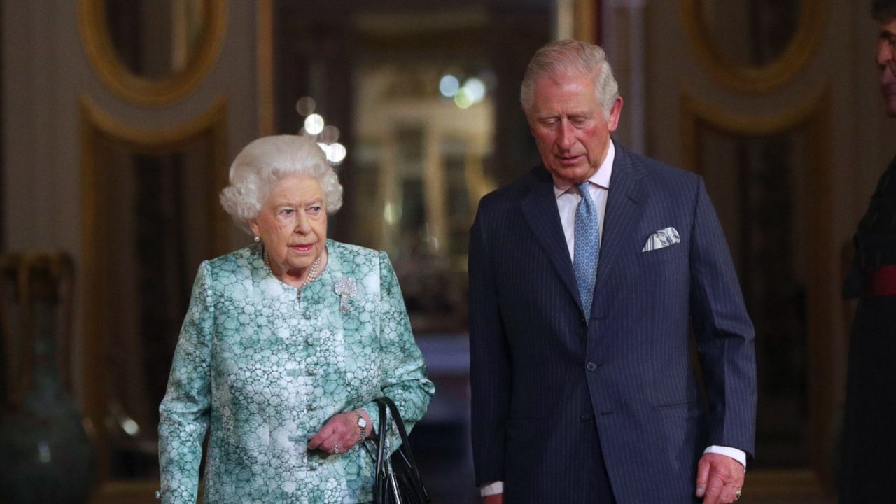 The Queen and Prince Charles