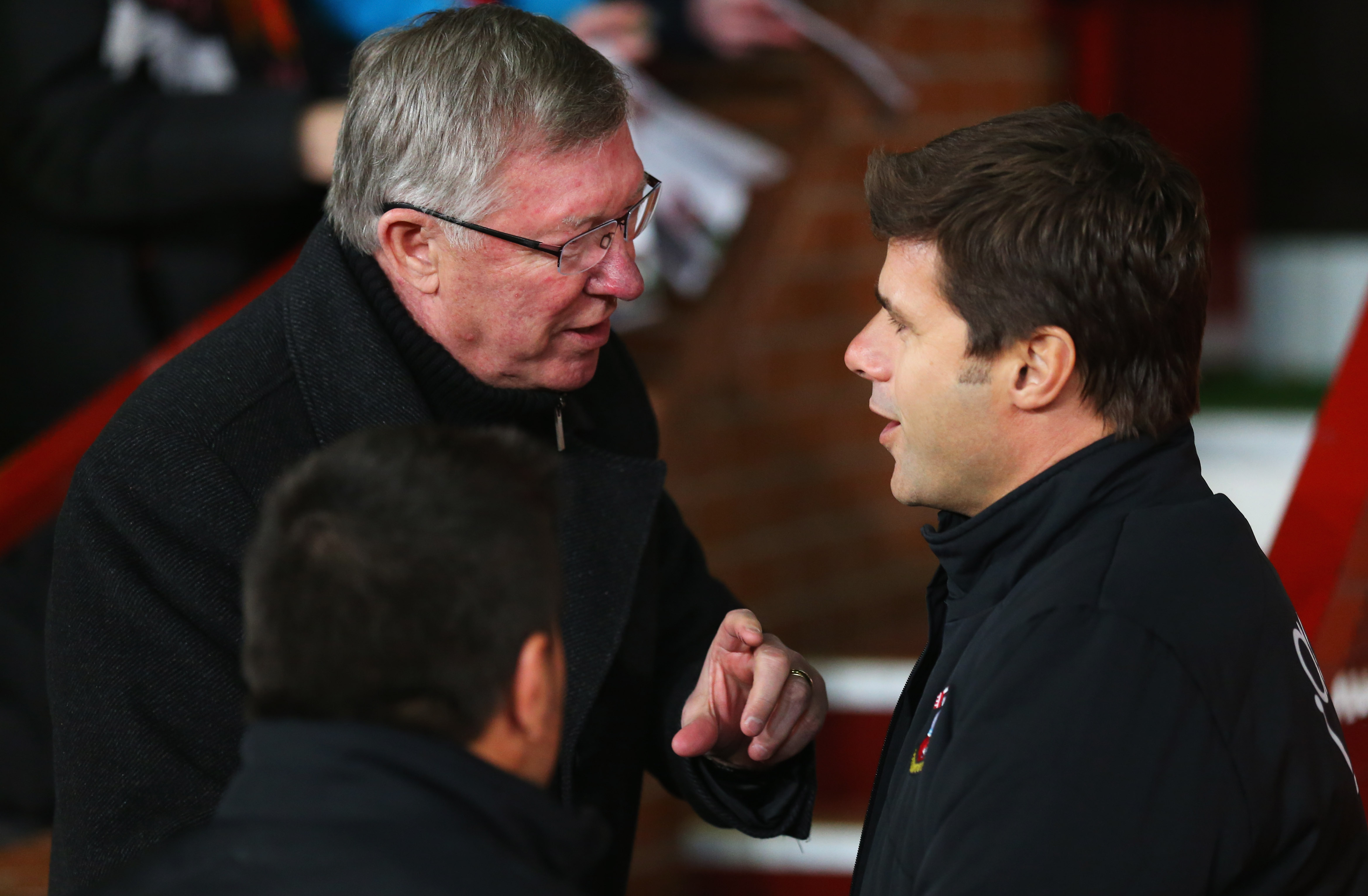 during the Barclays Premier League match between Manchester United and Southampton at Old Trafford on January 30, 2013 in Manchester, England.