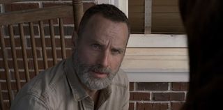 Andrew Lincoln's Rick Grimes in The Walking Dead