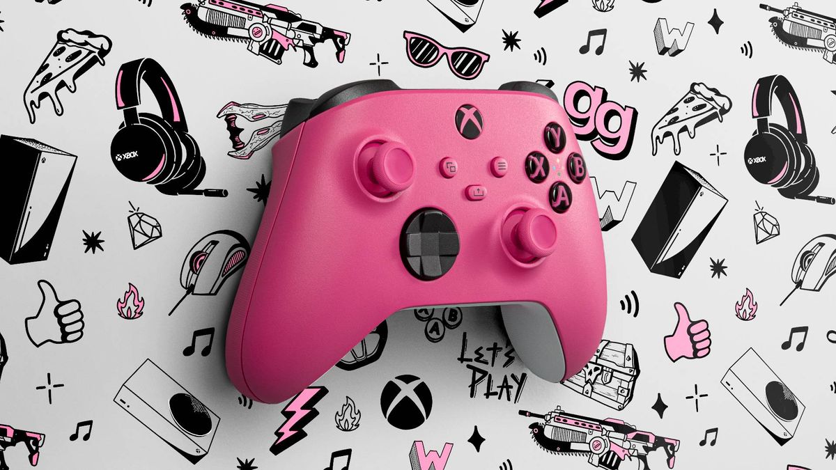 Xbox Series X Deep Pink controller