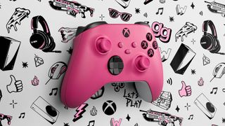 Xbox Series X Deep Pink controller