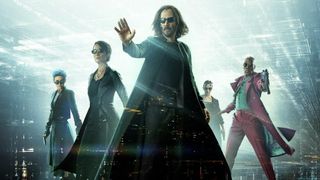 El póster oficial de la película Matrix Resurrections