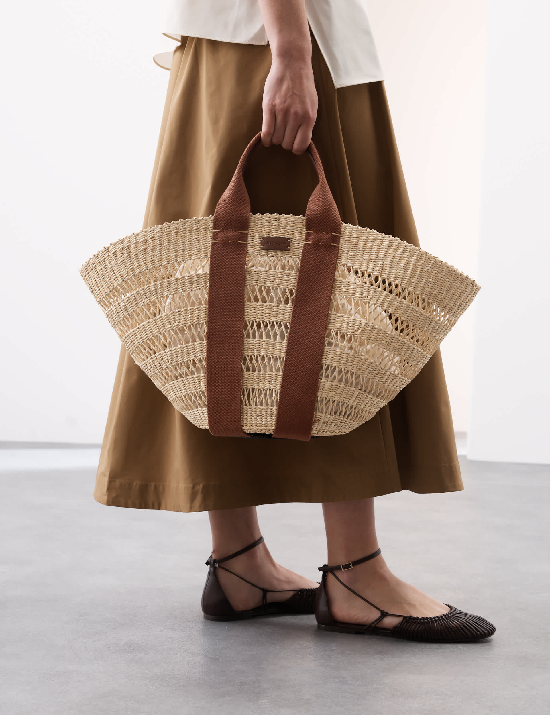 Straw Tote Bag