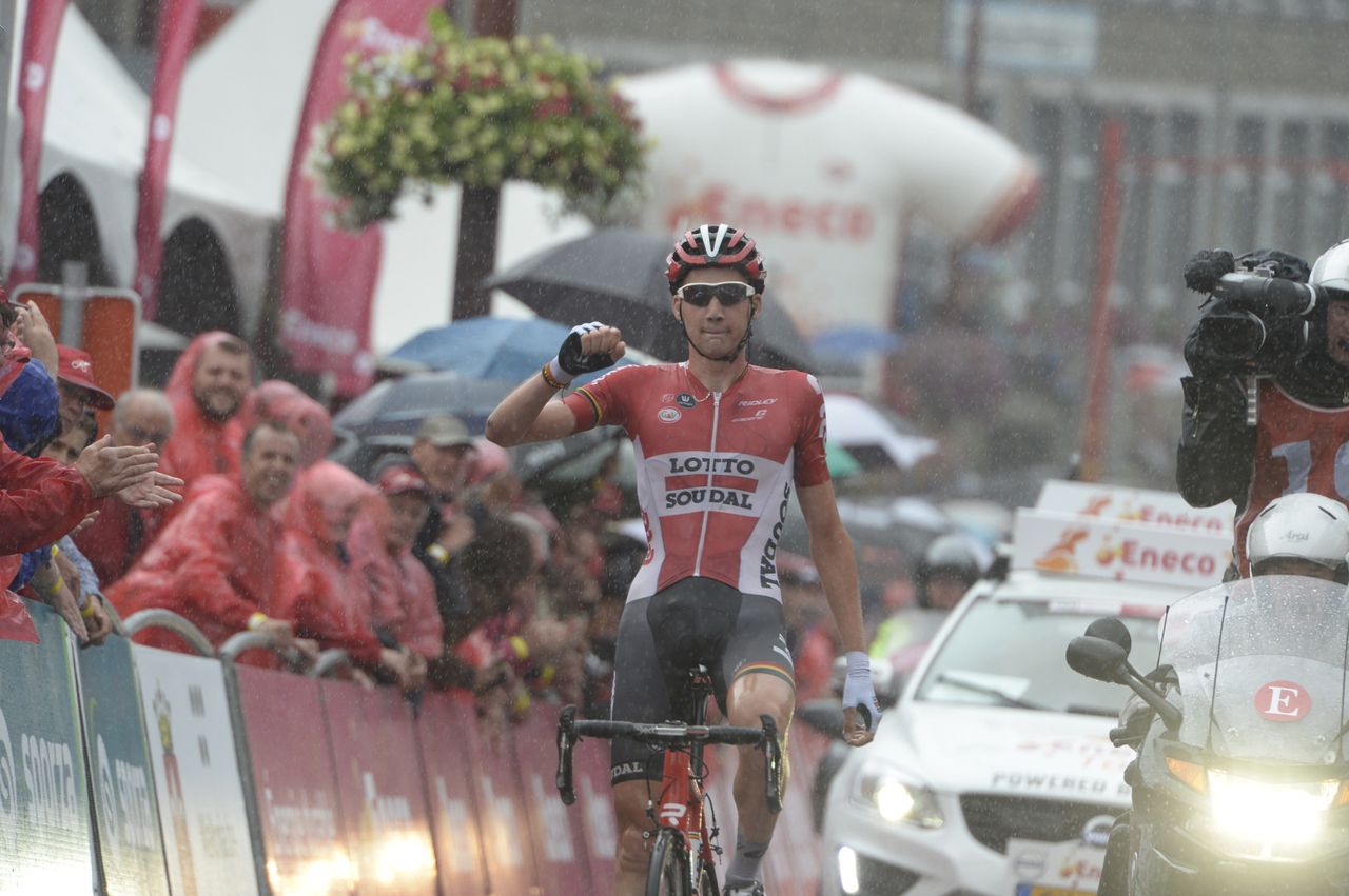 Wellens sits up and enjoys his victory