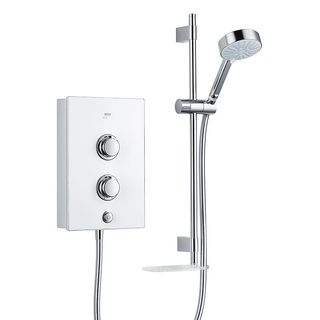 Mira Decor White Manual Electric Shower