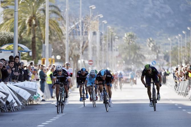 Only a dozen riders were left at front to fight for the win in the Trofeo Muro