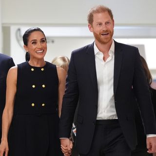 Meghan Markle and Prince Harry visit the Royal Children's Hospital on April 14, 2026 in Melbourne, Australia.