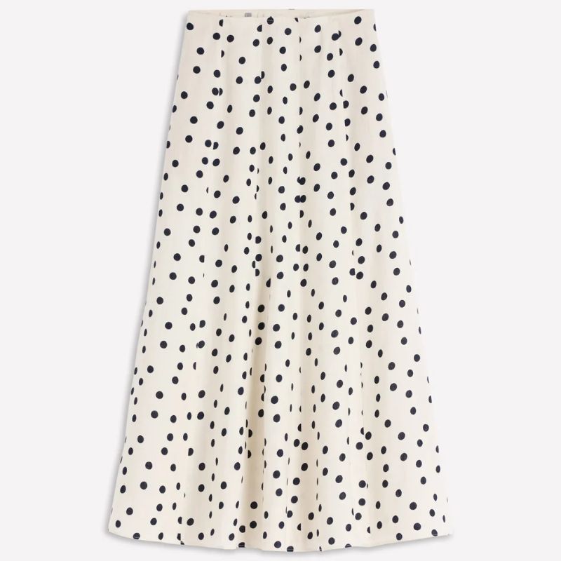 Boden, polka dot maxi skirt