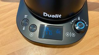 Dualit Pour Over Kettle controls