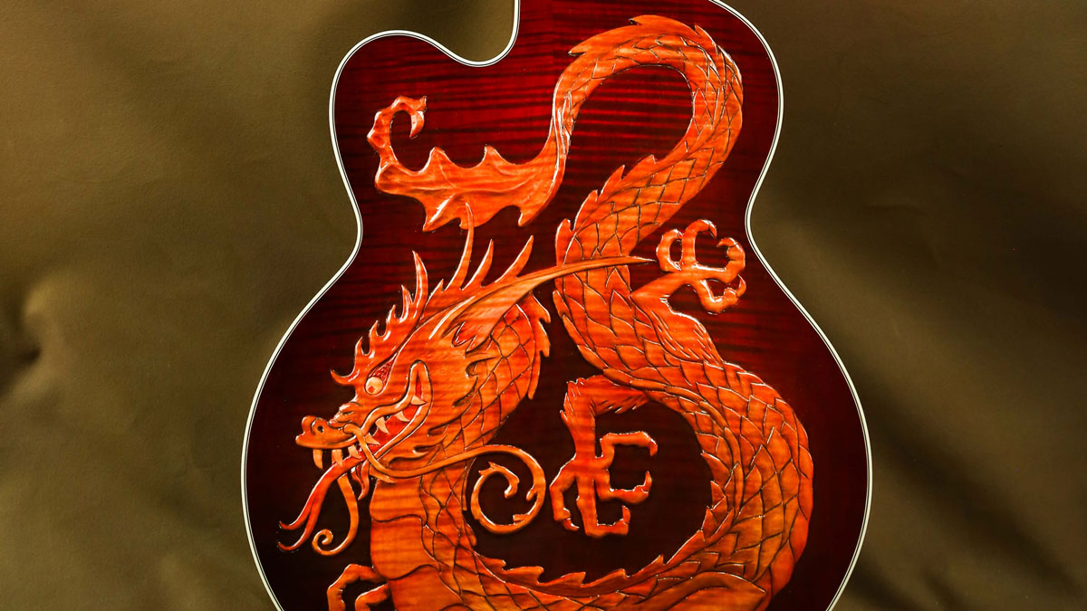 Gibson super 400 china shop dragon