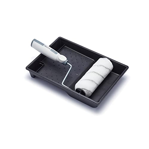 Harris Seriously Good Walls & Ceilings Medium Pile Roller Set | Includes 7" Tray, Frame, 1 X 7" Paint Roller Sleeve