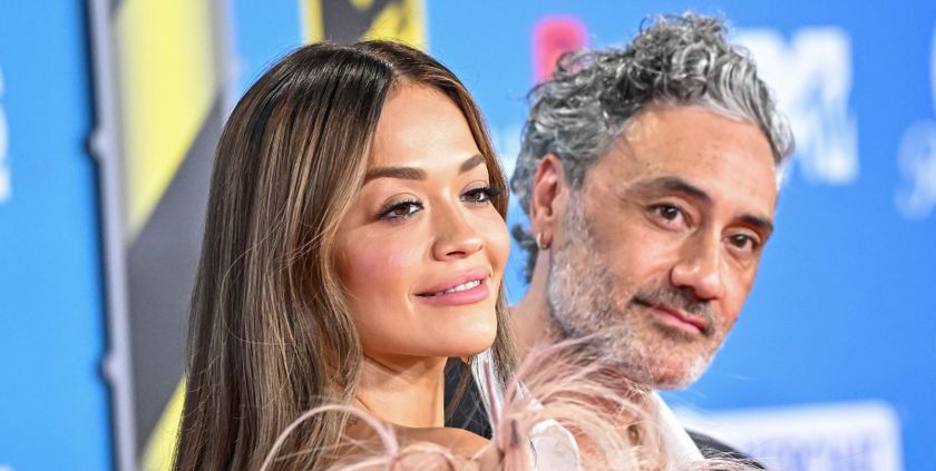 Rita Ora and Taika Waititi attend the MTV EMAs 2024 held at Co-op Live on November 10, 2024 in Manchester, England