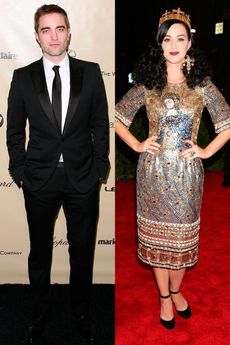 Robert Pattinson and Katy Perry on the red carpet