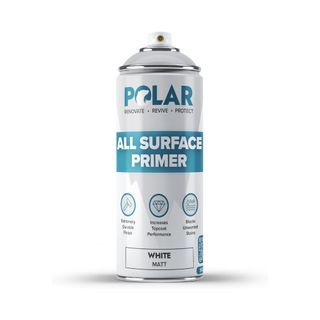 Polar Matt White Primer Spray Paint 400ml