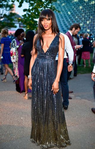 Naomi Campbell, Serpentine Summer Party, July 2016