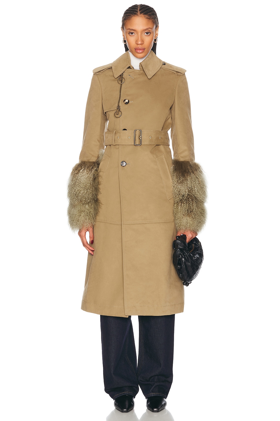 Burberry, Belted Long Coat