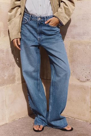 Straight Leg Full Length Z1975 Jeans With a High Waist