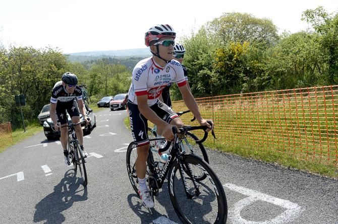 Michal Kwiatkowski tests himself on La Redoute