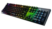 Whirlwind FX Element best gaming keyboard shown with RGB lighting on