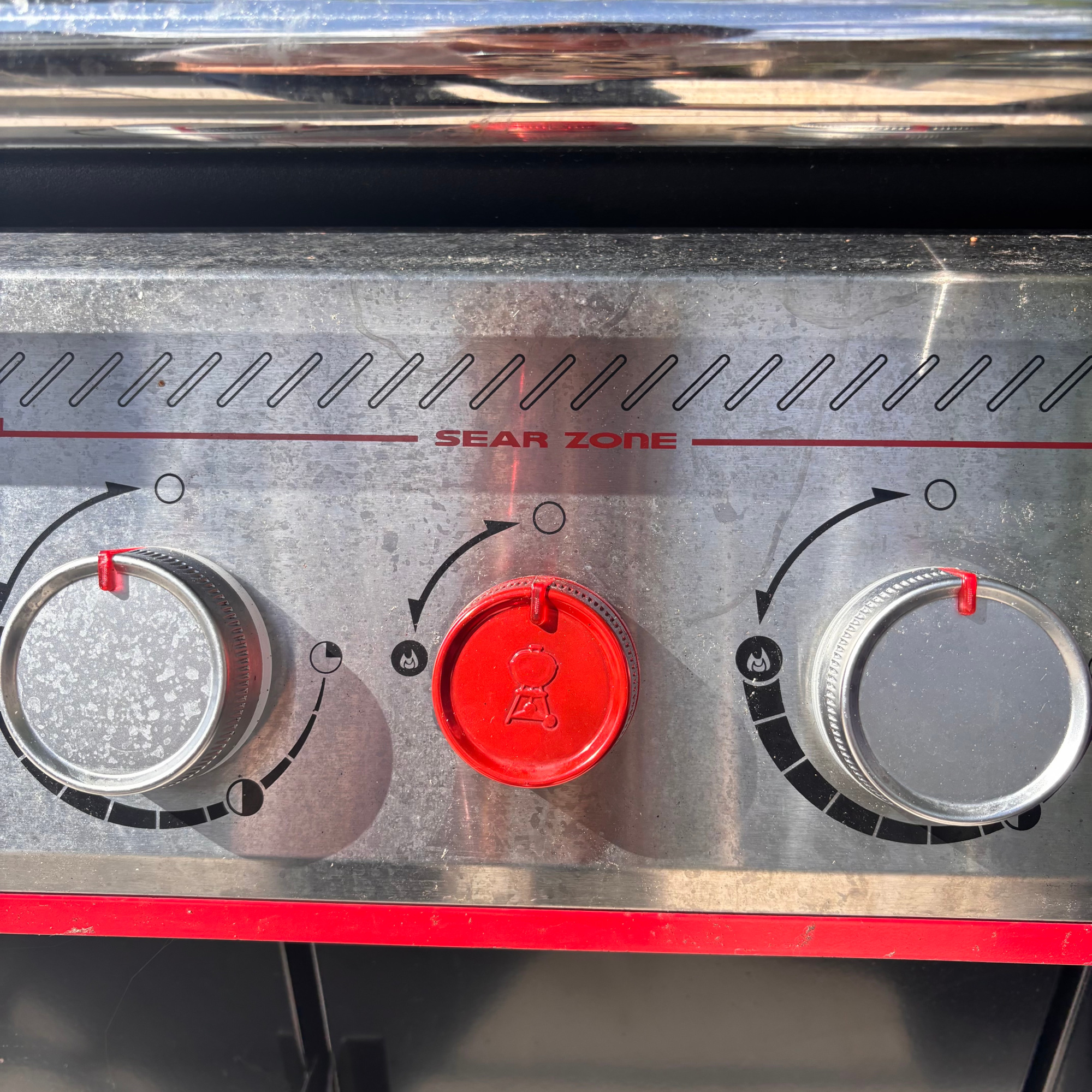 sear zone on a weber genesis epx-335 gas bbq