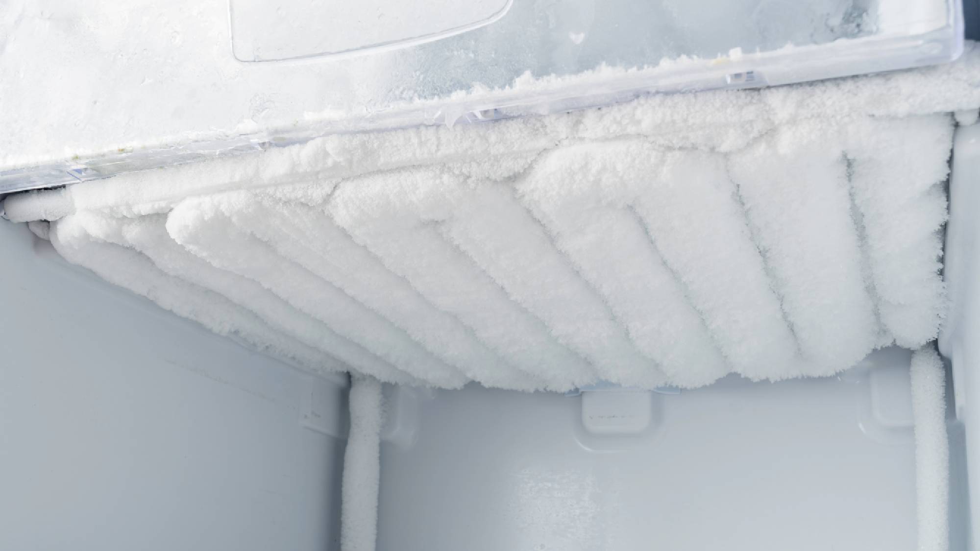 Freezer ice buildup