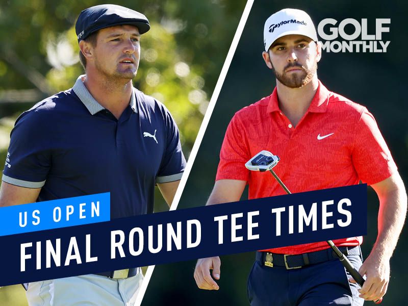 US Open Round 4 Tee Times Sunday 2020 Winged Foot Golf Monthly