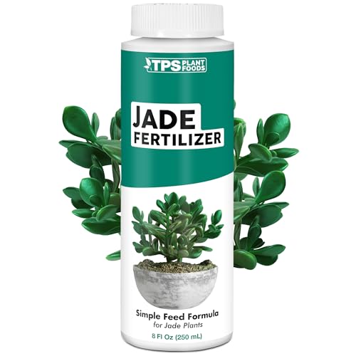 Jade Fertilizer &amp;ndash; Gentle Liquid Plant Food for Thick Leaves, Healthy Growth &amp;amp; Vibrant Color, 8 Oz