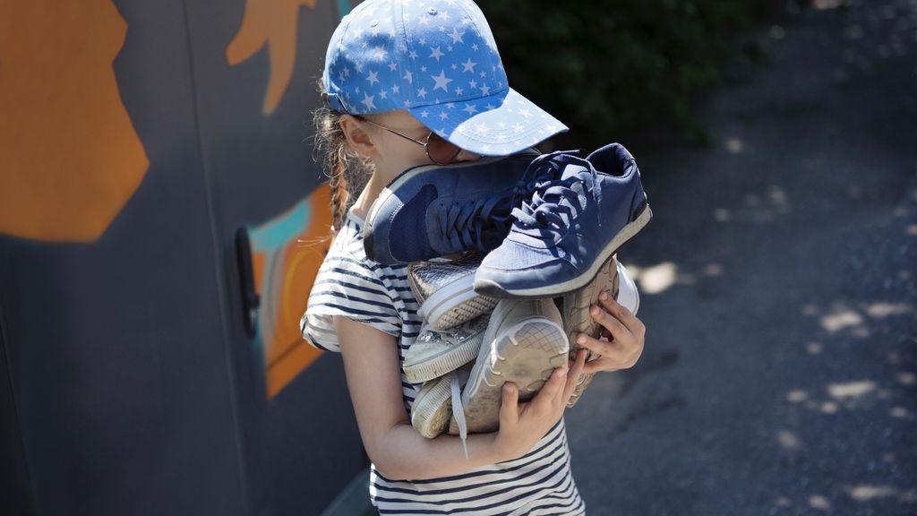 What to do with old running shoes? Advnture