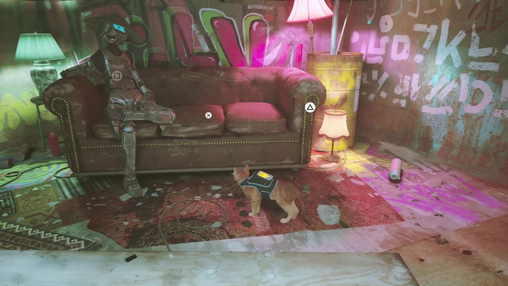 All of the best Stray scratch locations | GamesRadar+