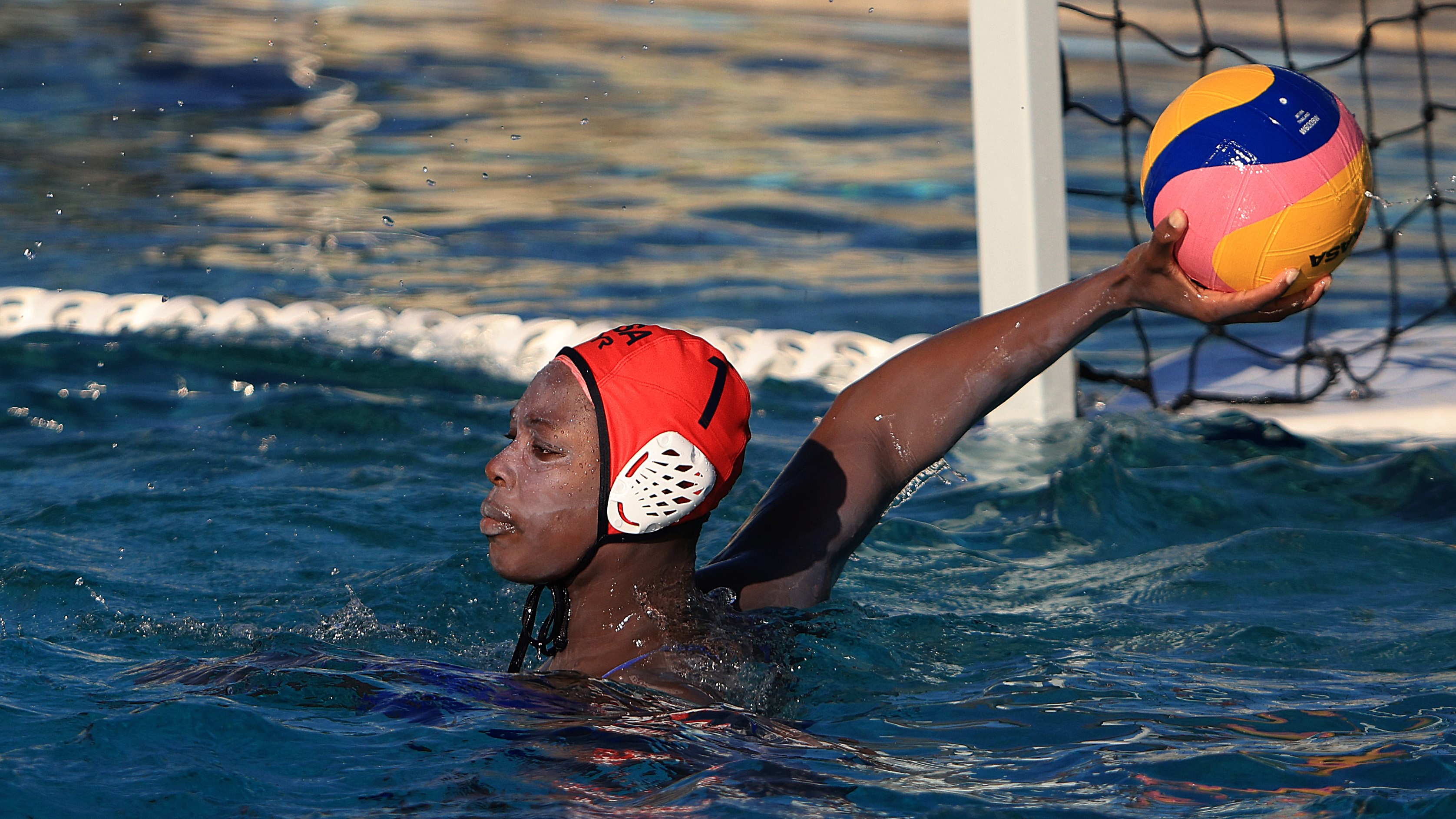 Team USA's Ashleigh Johnson is rated as the best goalkeeper in the world