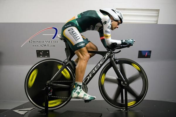 Neil Shirly at work in the A2 Wind Tunnel in Mooresville, North Carolina.