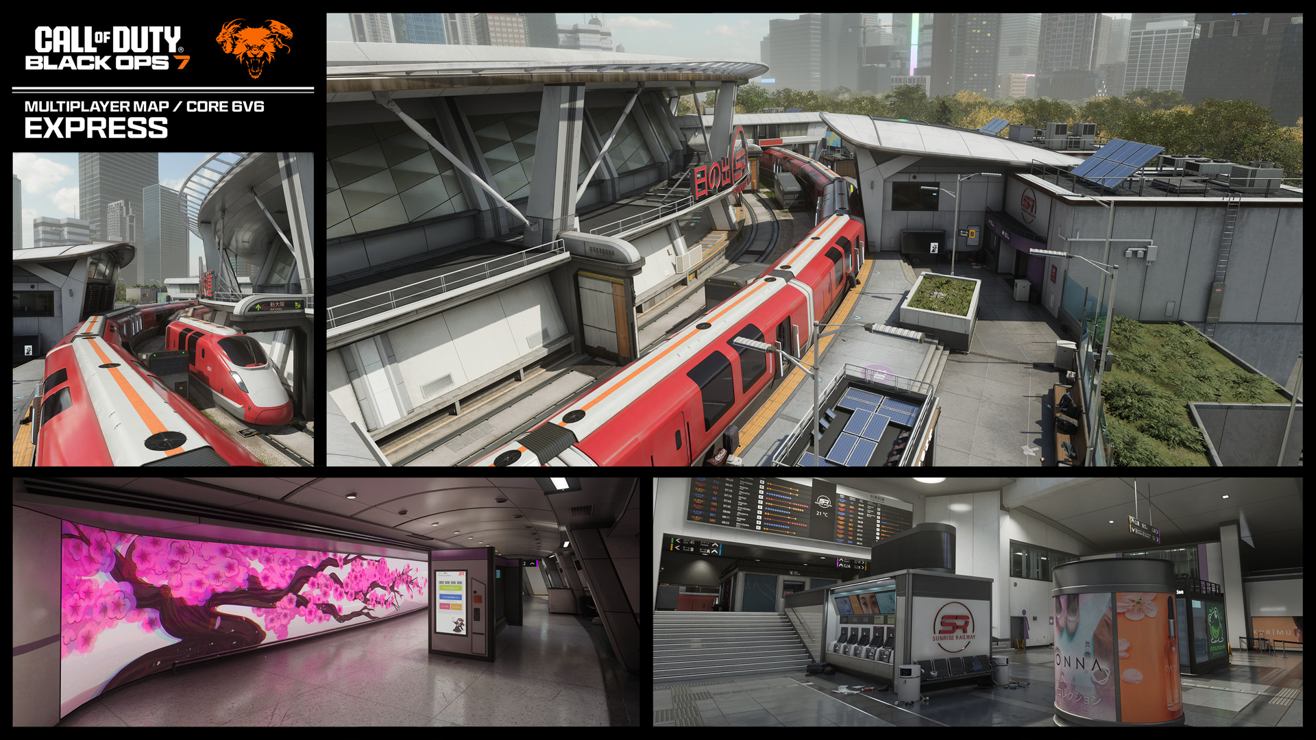 Express, one of the Black Ops 7 maps