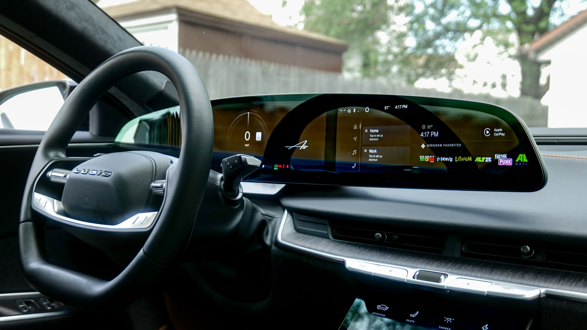 2025 Lucid Air Touring test drive.
