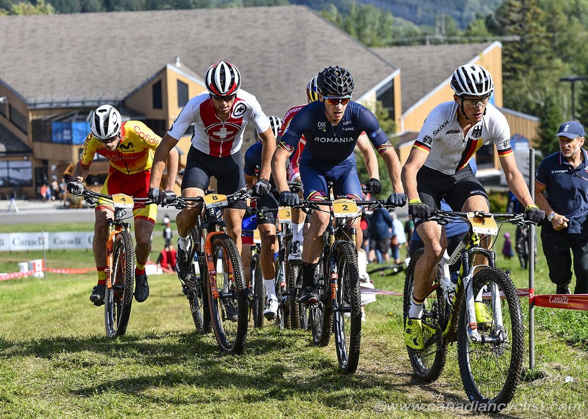 Maximilian Brandl (Germany) leading