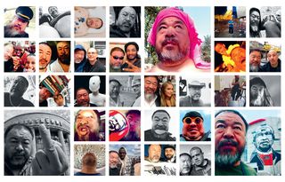 Pictures of contemporary artist Ai Wei Wei