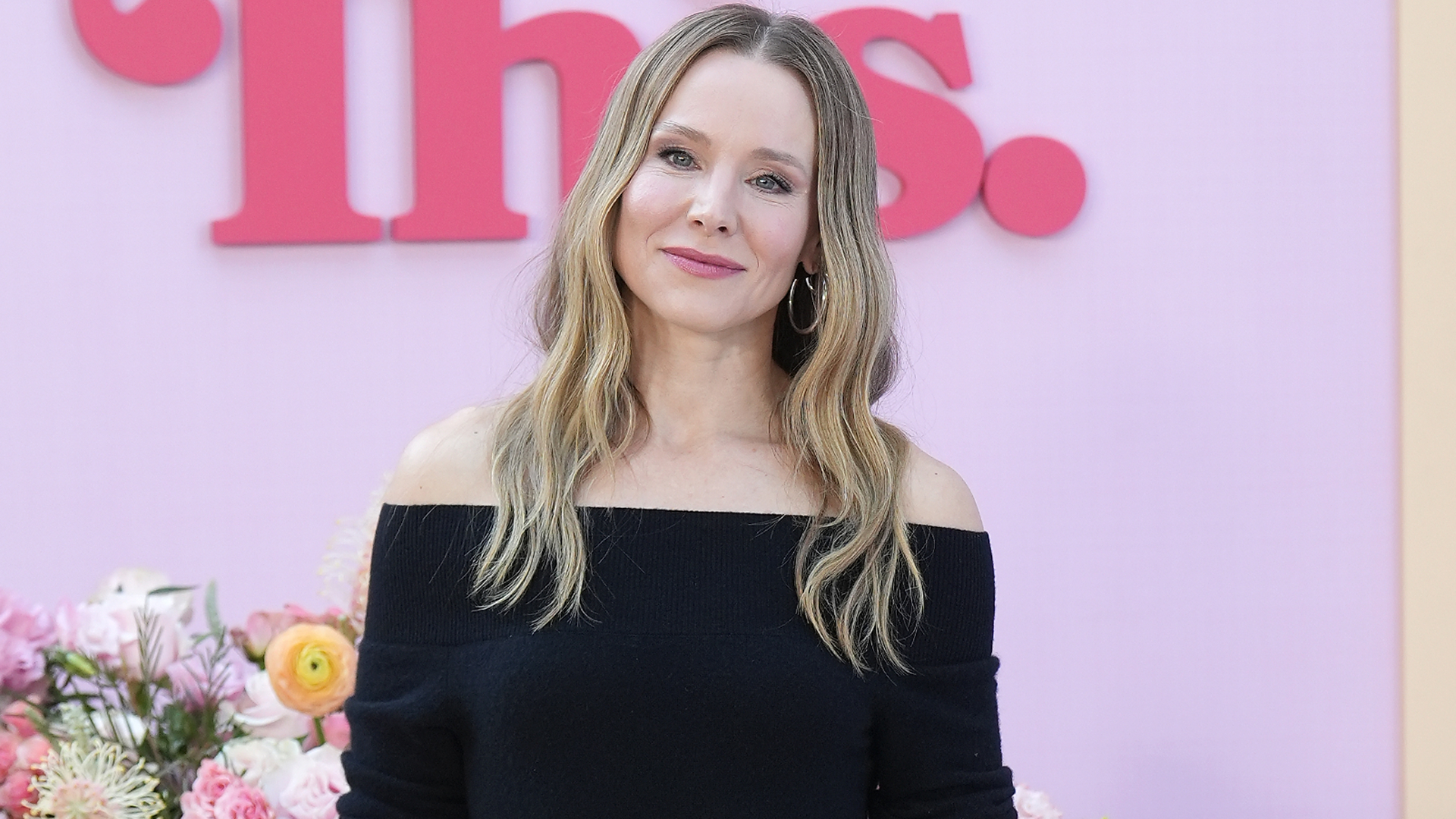 Kristen Bell was spotted in New York City wearing a striped rugby shirt from Gigi Hadid's Guest In Residence
