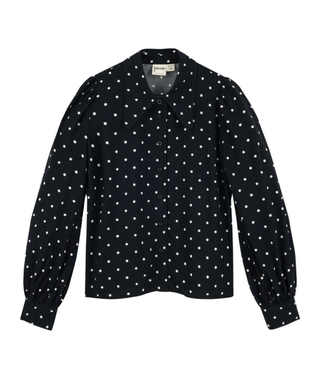 Joanie Fiona polka dot print blouse