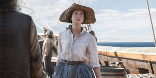 outlander season 3 claire at sea