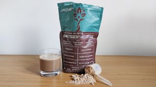 Lyfe Fuel All-In-One Essentials Shake being home tested by Live Science