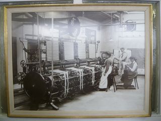 Walter Barrie and Robert Kersel opened a factory in Hawick