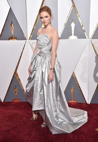 Lily Cole At The Oscars 2016