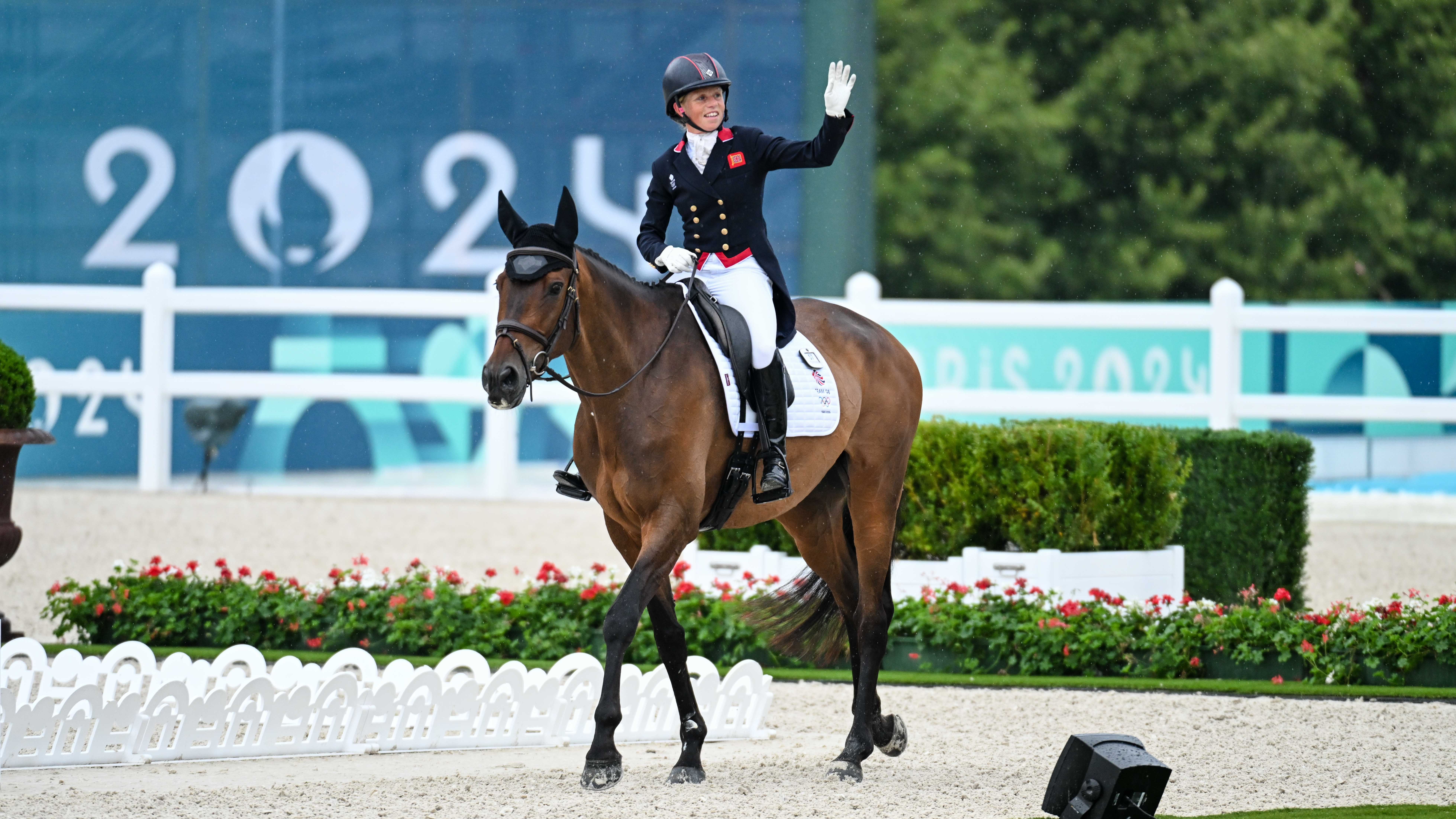 Olympic eventing dressage Ros Canter and Lordships Graffalo